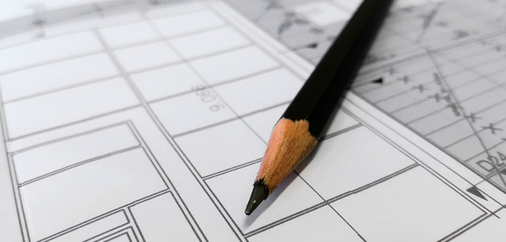 Konstuktion, Grundriss, Bauzeichnung